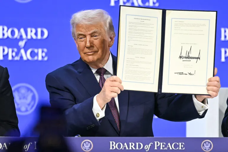 “Board of Peace” Trademark Filings Reveal Its Murky Legal Status